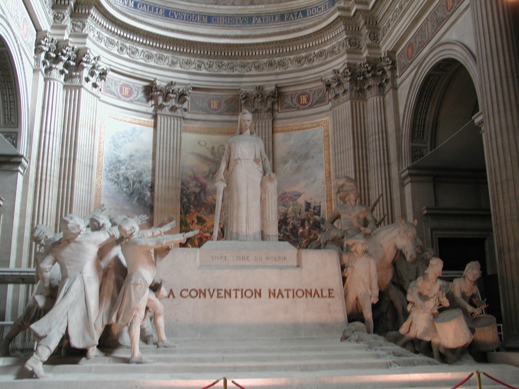 Олтарот на Националната конвеција/Олтарна Републиката, Пантеон, Париз 1913. Фото: François-Léon Sicard, 2005
