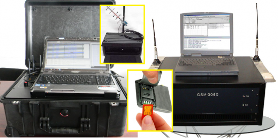 Професионална опрема за прислушување на различни видови мобилен сообраќај и негова обработка