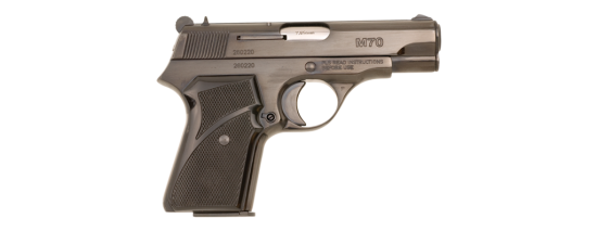 Фотографија на пиштолот М-70 од официјалниот веб-сајт на фабриката за оружје Црвена Застава од Крагуевац.