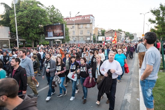 #протестирам #ШаренаРеволуција Скопје Македонија