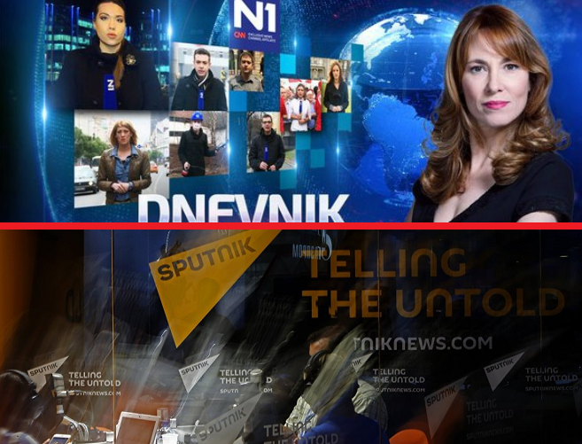 Н1 ТВ и Спутњик Радио, нови регионални медиумски играчи - различни во секој поглед. Фото: Н1/Спутњик