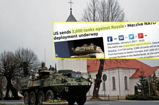 Оклопно возило на Армијат а на САД на должност во Полска како дел од непостоечките „3.600 американски тенкови“. Фото: Википедија, 2015 